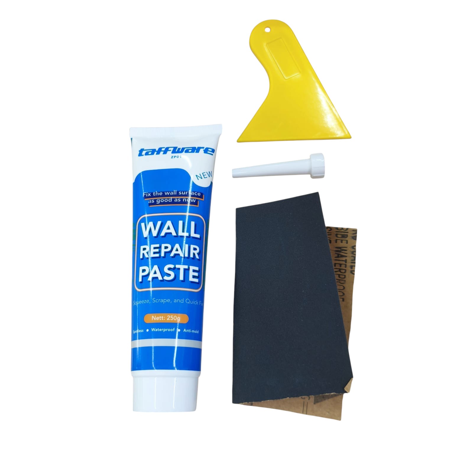 Taffware Pasta Dempul Penambal Dinding Magic Wall Repair Cream 250g - ZP01 Gambar produk Taffware Pasta Dempul Penambal Dinding Magic Wall Repair Cream 250g - ZP01