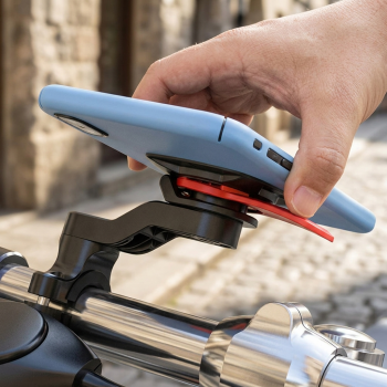 Alloet Holder HP Sepeda Motor Quick Release Motorcycle Phone Holder - JR-OK6
