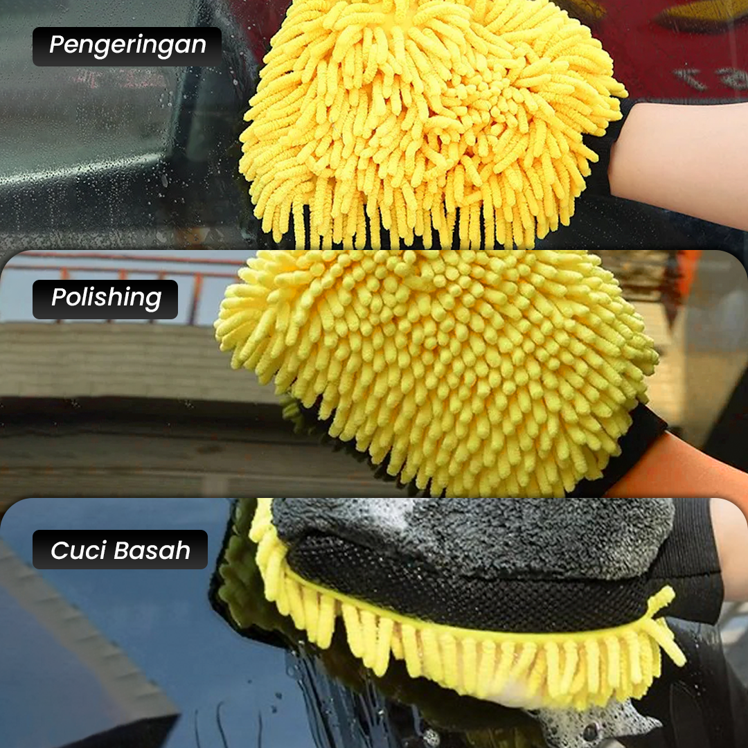 Byfa Sarung Tangan Kain Lap Mobil Wool Microfiber Glove - L-12 Gambar produk Byfa Sarung Tangan Kain Lap Mobil Wool Microfiber Glove - L-12