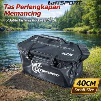TaffSPORT Tas Perlengkapan Memancing Foldable Fishing Bucket EVA - INU121
