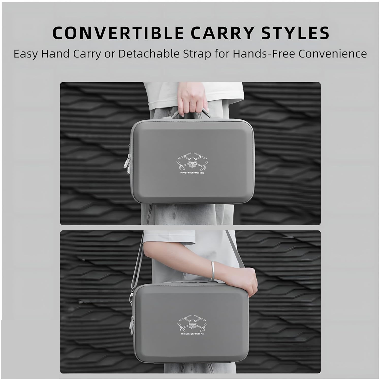 GiNiffe Tas Drone Hard Shell Protective Storage Bag DJI Mini 5 Pro - Z60 Gambar produk GiNiffe Tas Drone Hard Shell Protective Storage Bag DJI Mini 5 Pro - Z60