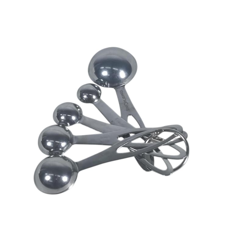 TaffHOME Sendok Takar Set Stainless Steel Measuring Spoon 5 PCS - S300 Gambar produk TaffHOME Sendok Takar Set Stainless Steel Measuring Spoon 5 PCS - S300