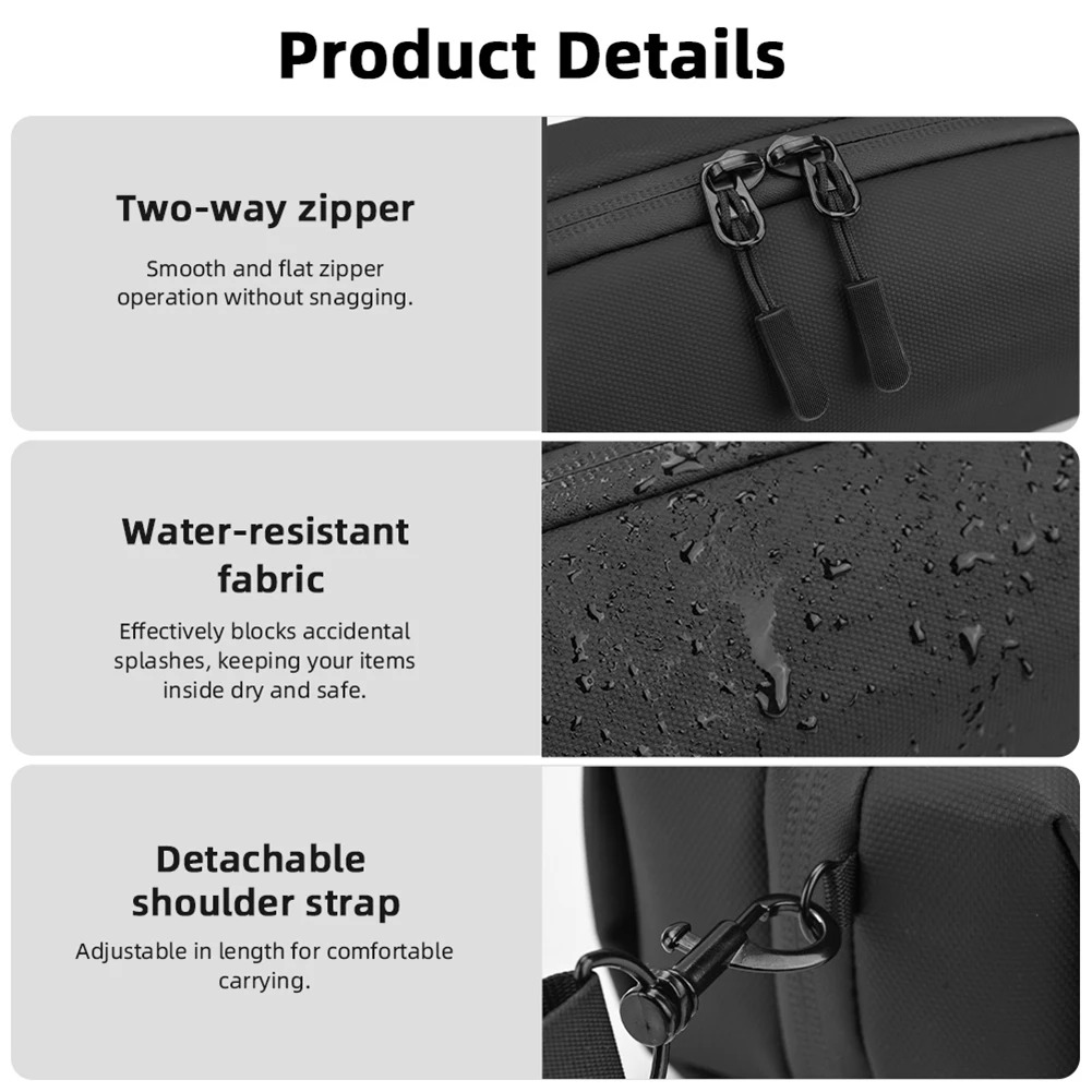 Cochanvie Tas Kamera DJI Osmo Pocket 3 Soft Case Waterproof Portable - Q3OP Gambar produk Cochanvie Tas Kamera DJI Osmo Pocket 3 Soft Case Waterproof Portable - Q3OP