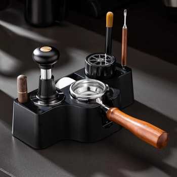 Gambar produk PUSEE Wadah Alat Kopi Portafilter Tamper Mat Storage Adjustable - BB-350