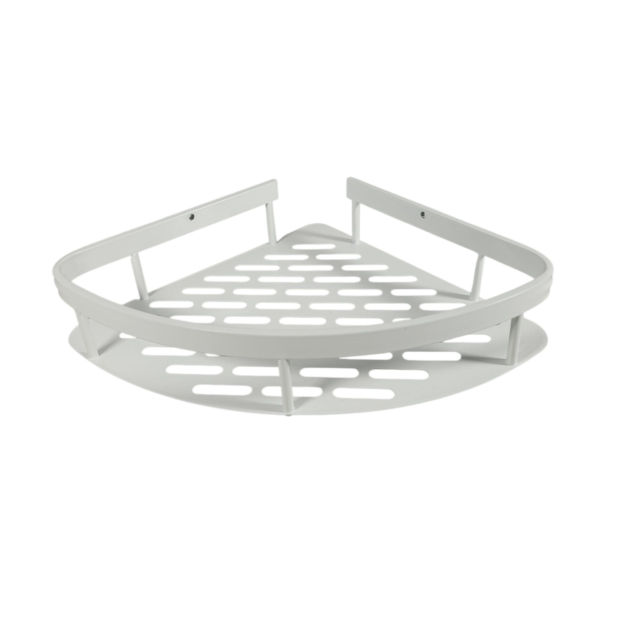 JIATO Rak Kamar Mandi Triangular Bathroom Corner Aluminium - RG5A Gambar produk JIATO Rak Kamar Mandi Triangular Bathroom Corner Aluminium - RG5A