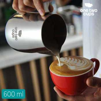 One Two Cups Milk Jug Cangkir Latte Art Espresso Stainless Steel 201 - J068