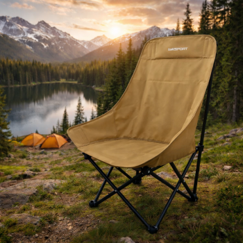 Gambar produk TaffSPORT Kursi Lipat Outdoor Camping Portable Oxford Folding Chair - FO021