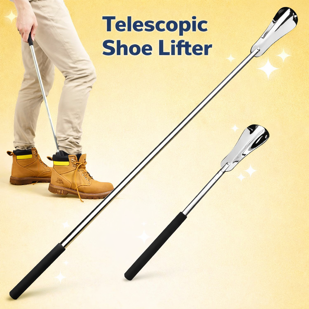 FMA Alat Bantu Pasang Sepatu Extendable Telescopic Shoe Lifter 74cm - F-74 Gambar produk FMA Alat Bantu Pasang Sepatu Extendable Telescopic Shoe Lifter 74cm - F-74