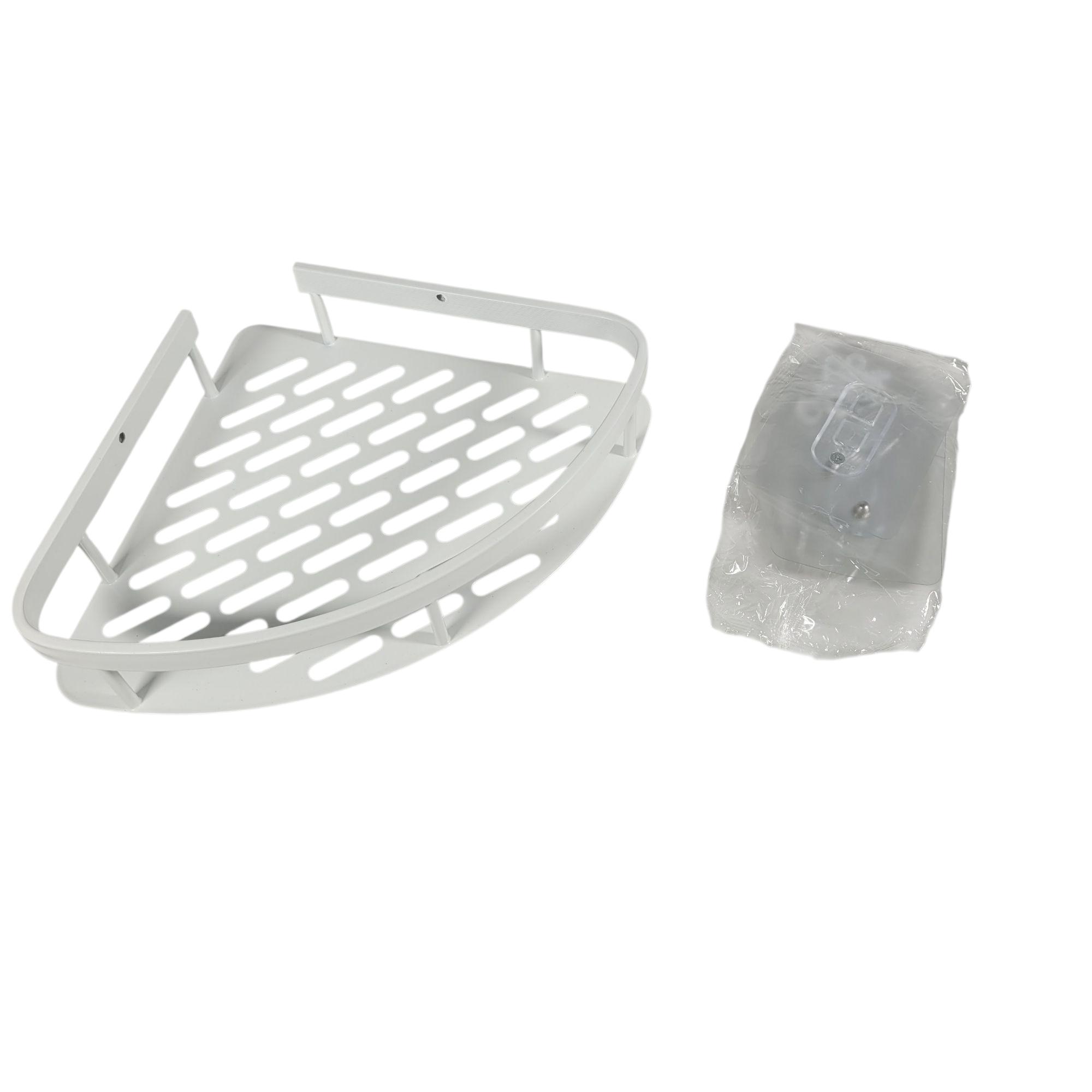 JIATO Rak Kamar Mandi Triangular Bathroom Corner Aluminium - RG5A Gambar produk JIATO Rak Kamar Mandi Triangular Bathroom Corner Aluminium - RG5A