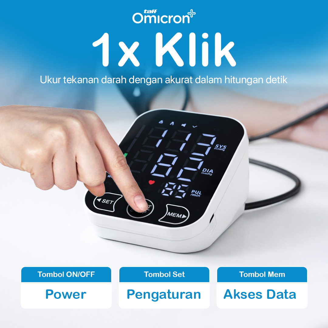 JBKOM Tensimeter Digital Pengukur Tekanan Darah Dual Power Bahasa Indonesia - BK-803 Gambar produk JBKOM Tensimeter Digital Pengukur Tekanan Darah Dual Power Bahasa Indonesia - BK-803