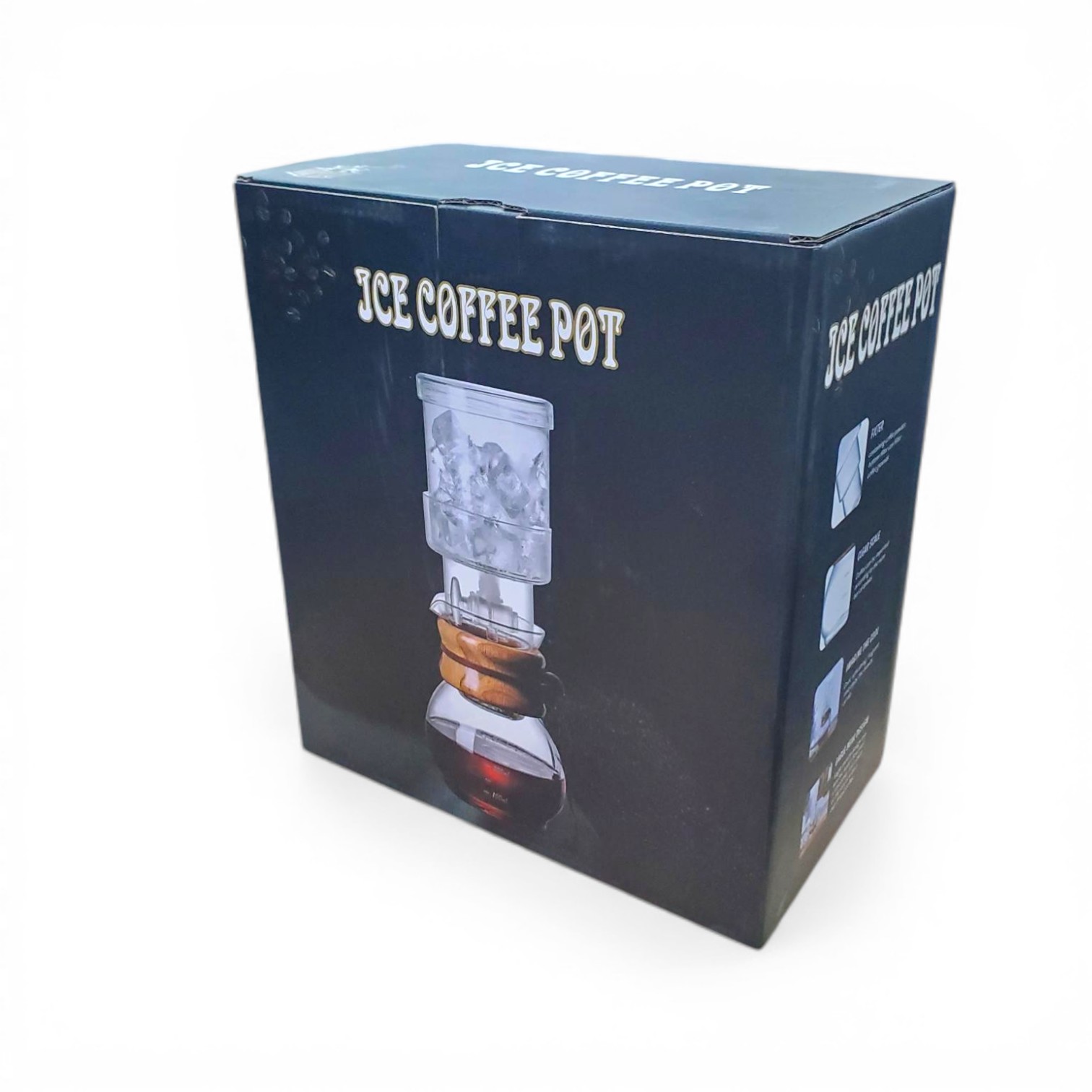 One Two Cups Cold Brew Coffee Maker Ice Drip Regulating Valve 400ml - C4-03 Gambar produk One Two Cups Cold Brew Coffee Maker Ice Drip Regulating Valve 400ml - C4-03