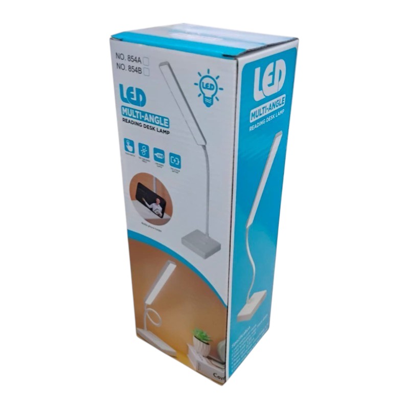 Gambar produk FEIMEI Lampu Meja Belajar LED Rechargeable 1200mAh 3 Warna Dimmable - T1903