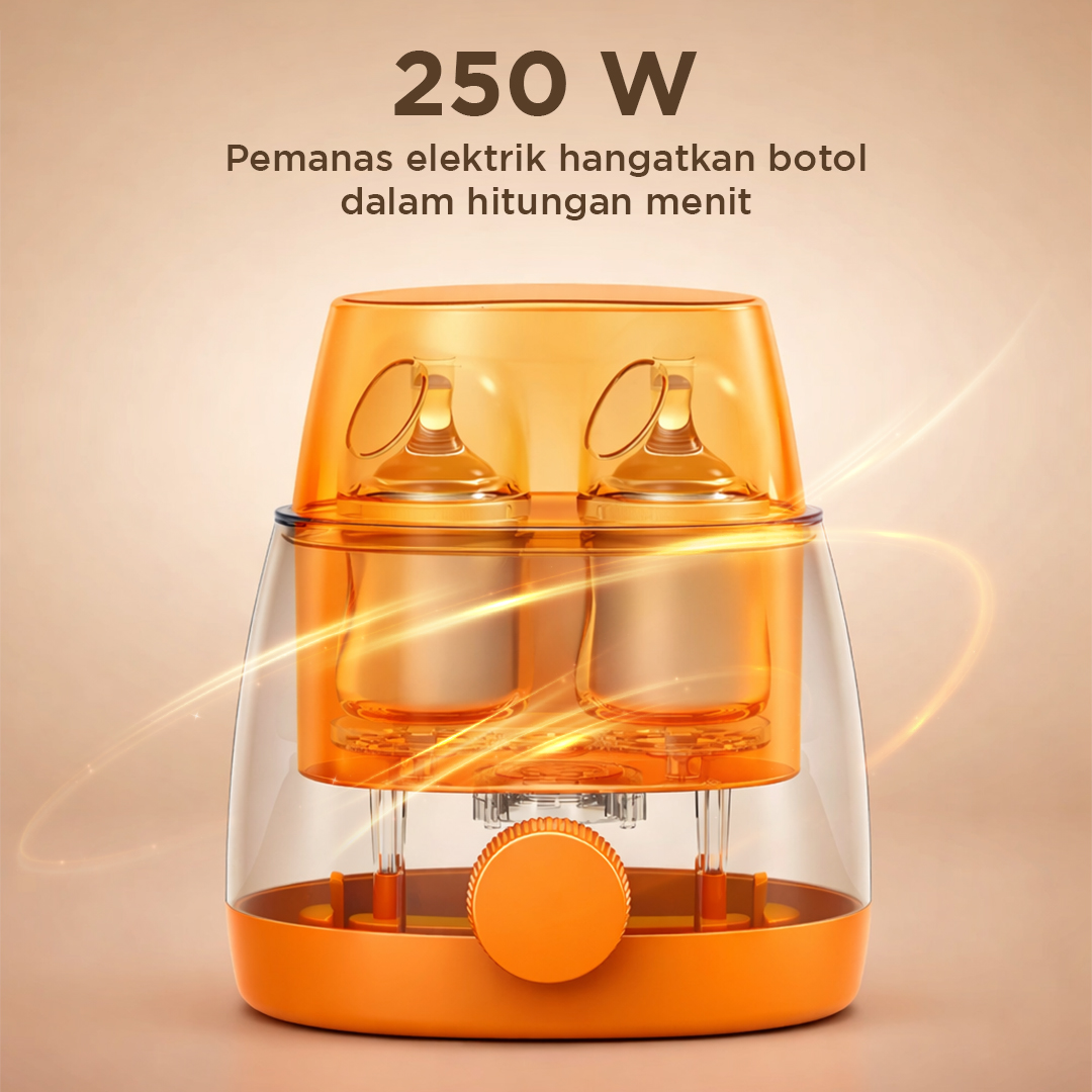 LRB Penghangat Botol Susu Bayi Milk Bottle Warmer Sterilizer 250W - XB-06P Gambar produk LRB Penghangat Botol Susu Bayi Milk Bottle Warmer Sterilizer 250W - XB-06P
