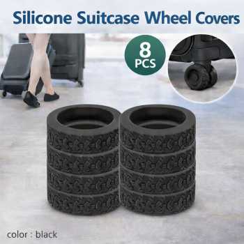 PEAKINBAGS Pelindung Roda Koper Silikon Luggage Wheel Cover 8 PCS - PB-8