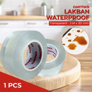 TaffPACK Lakban Waterproof Dapur Kitchen Sink Seal Tape 3M - YK-468