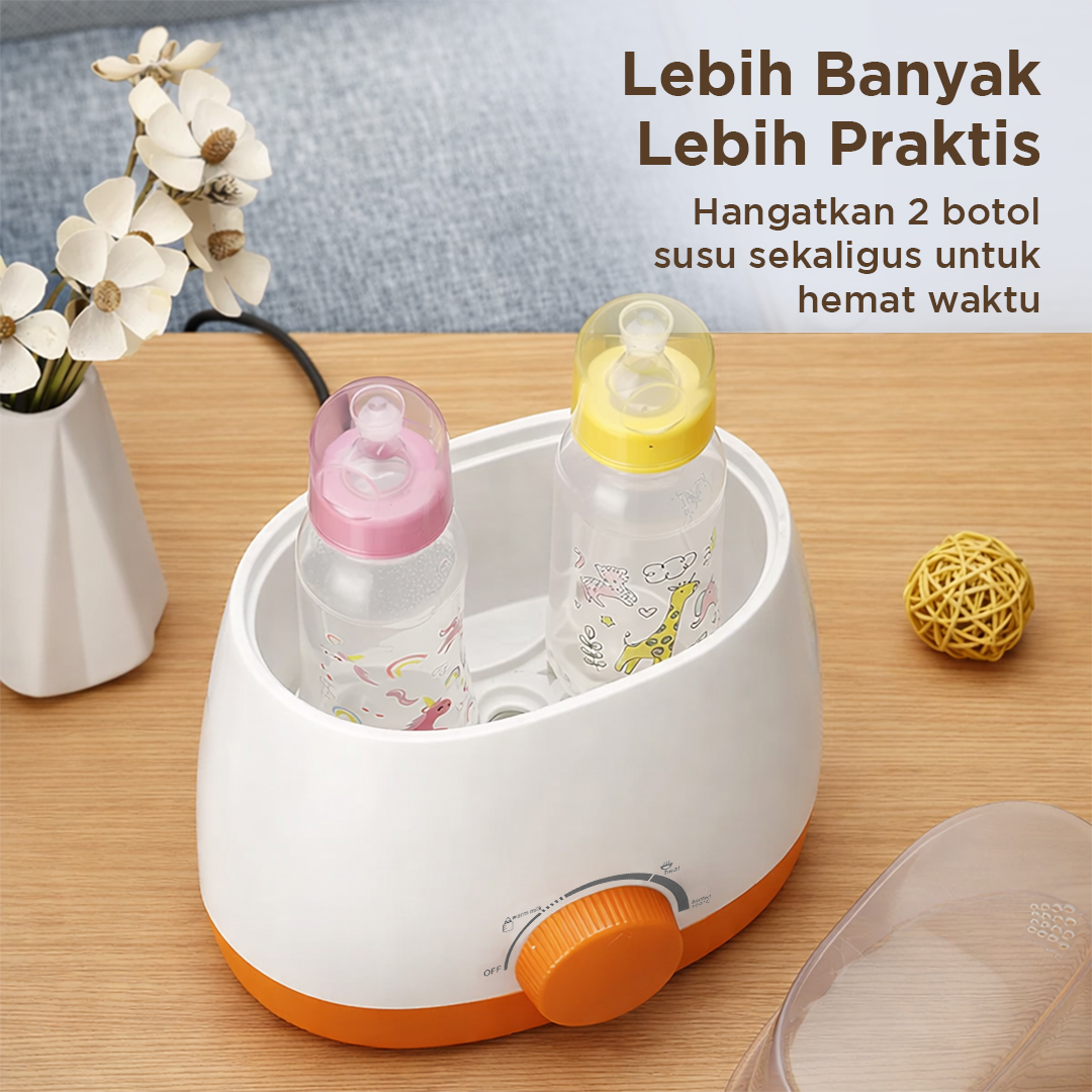 LRB Penghangat Botol Susu Bayi Milk Bottle Warmer Sterilizer 250W - XB-06P Gambar produk LRB Penghangat Botol Susu Bayi Milk Bottle Warmer Sterilizer 250W - XB-06P