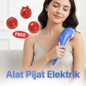 Qingfeng Alat Pijat Elektrik Dolphin Massager Shoulder Vibration USB - HK668