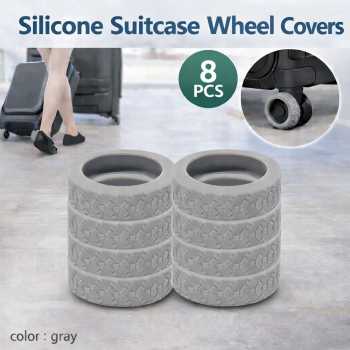 PEAKINBAGS Pelindung Roda Koper Silikon Luggage Wheel Cover 8 PCS - PB-8