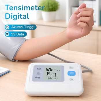 YONER Tensimeter Digital Pengukur Tekanan Darah Battery Power - YK-BPA3