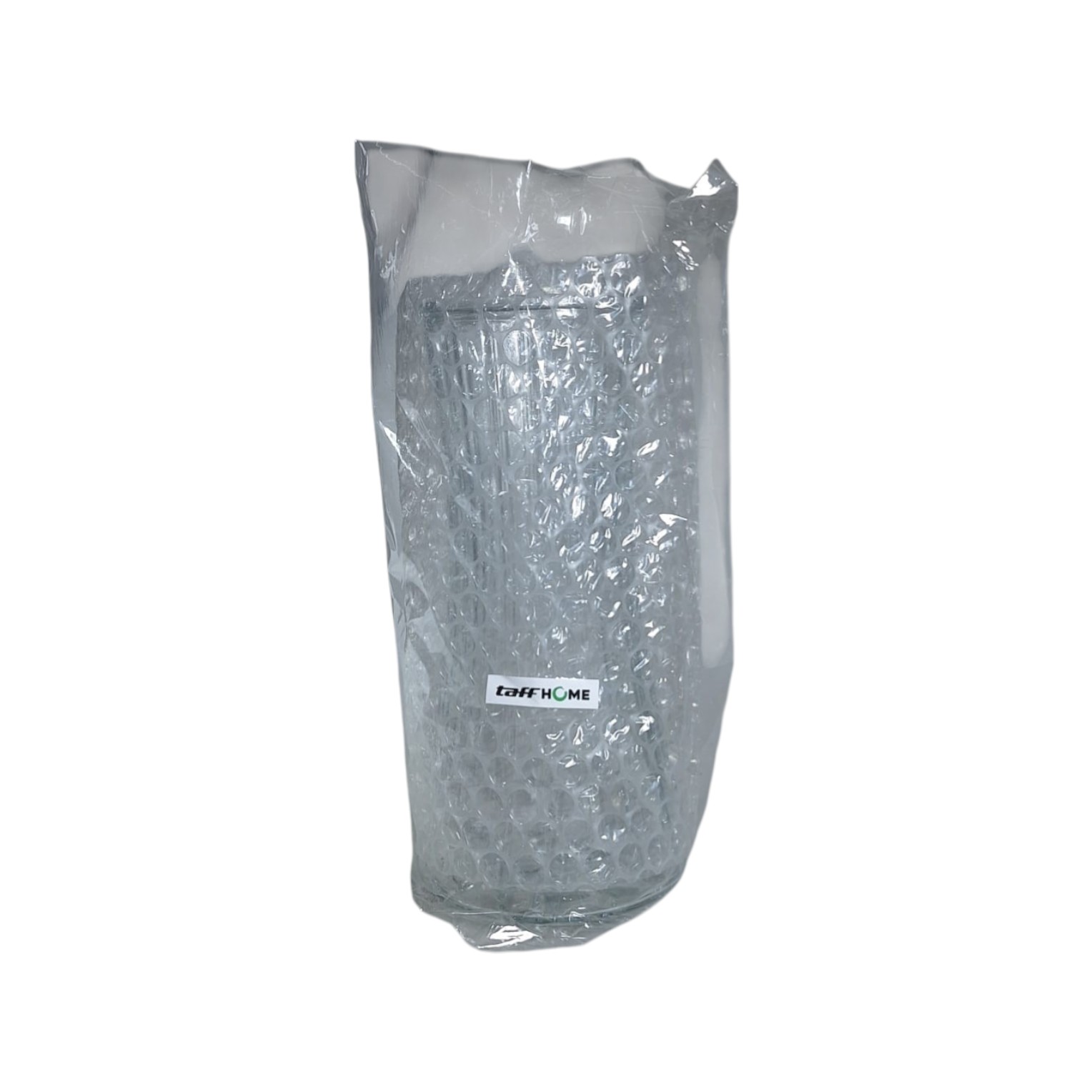 Gambar produk TaffHOME Vas Bunga Kaca Bening Estetik Vintage Glass Flower Vase - Y23