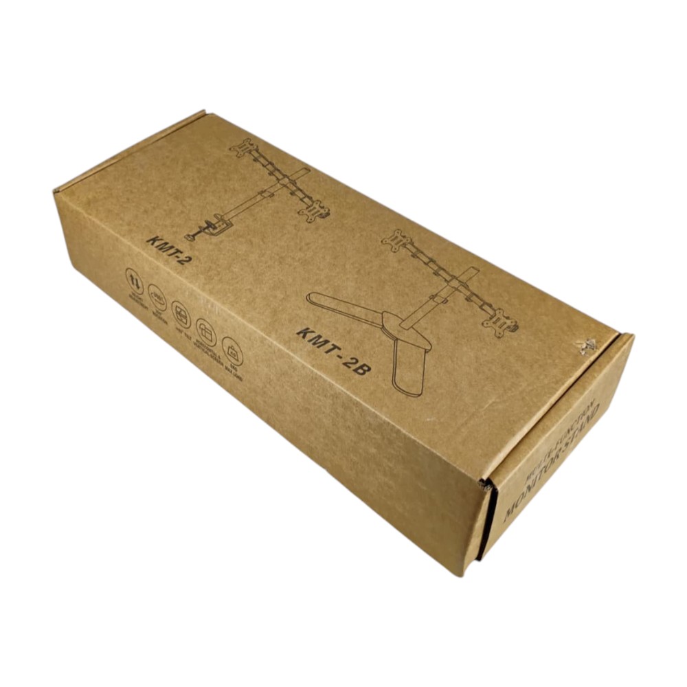 Taffware Bracket Monitor Table Mount Dual Arm VESA 100x100 13-27 Inch - KMT-2 Gambar produk Taffware Bracket Monitor Table Mount Dual Arm VESA 100x100 13-27 Inch - KMT-2