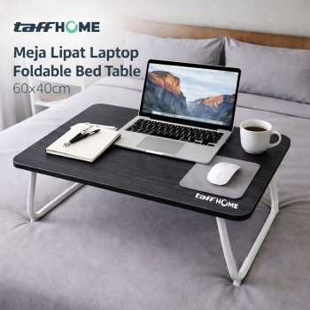 TaffHOME Meja Lipat Laptop Foldable Bed Table - BO-670