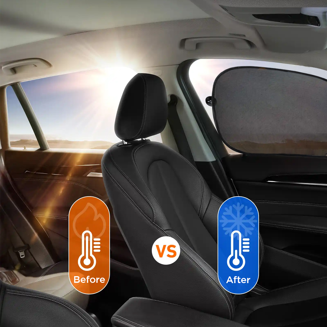 Mayitr Pelindung UV Jendela Mobil Car Sun Shade Visor 65x38cm 2 PCS - GS-005 Gambar produk Mayitr Pelindung UV Jendela Mobil Car Sun Shade Visor 65x38cm 2 PCS - GS-005