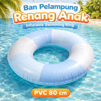 SHUIHUANLE Ban Pelampung Renang Anak Inflatable Swimming Ring PVC 80cm - V05