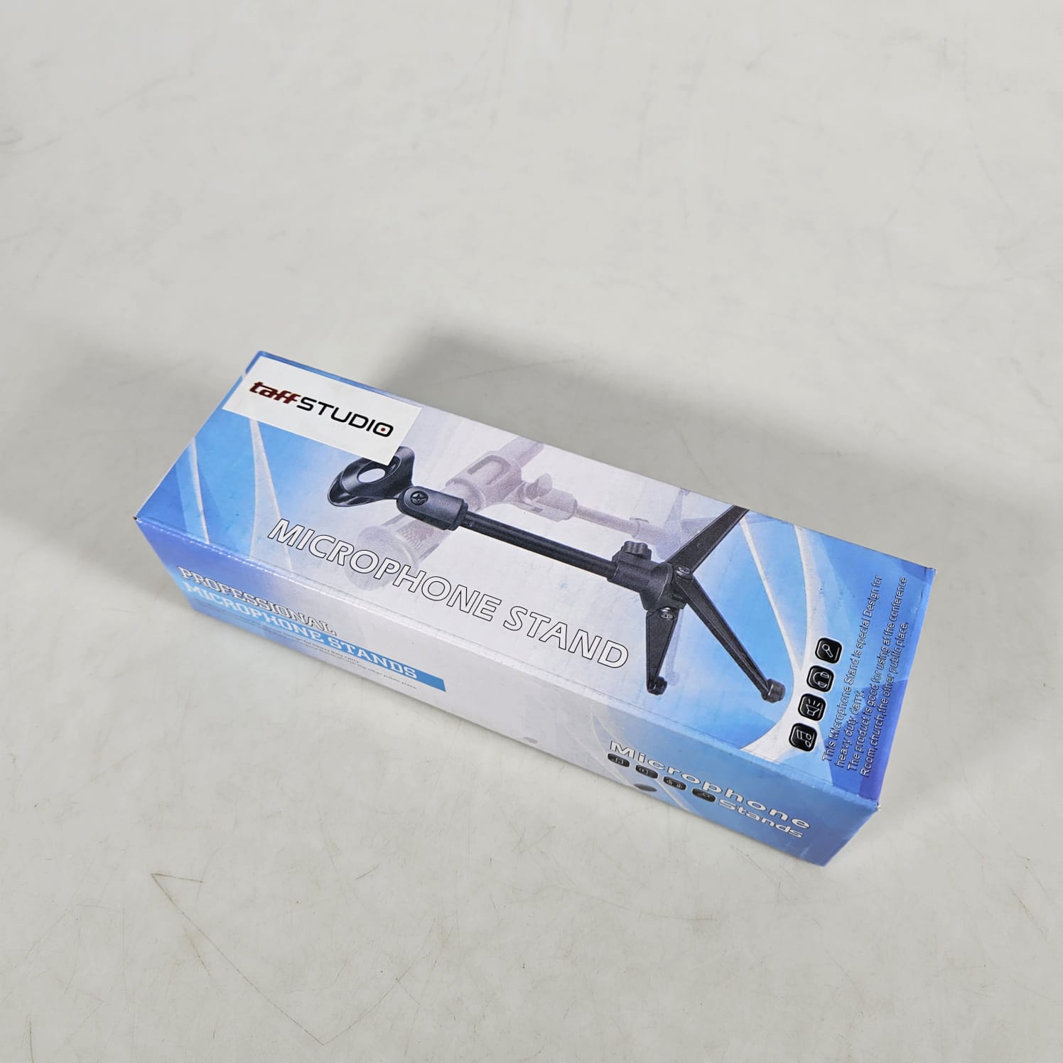 TaffSTUDIO Stand Mikrofon Desktop Microphone Holder Adjustable Height - BM-03 Gambar produk TaffSTUDIO Stand Mikrofon Desktop Microphone Holder Adjustable Height - BM-03