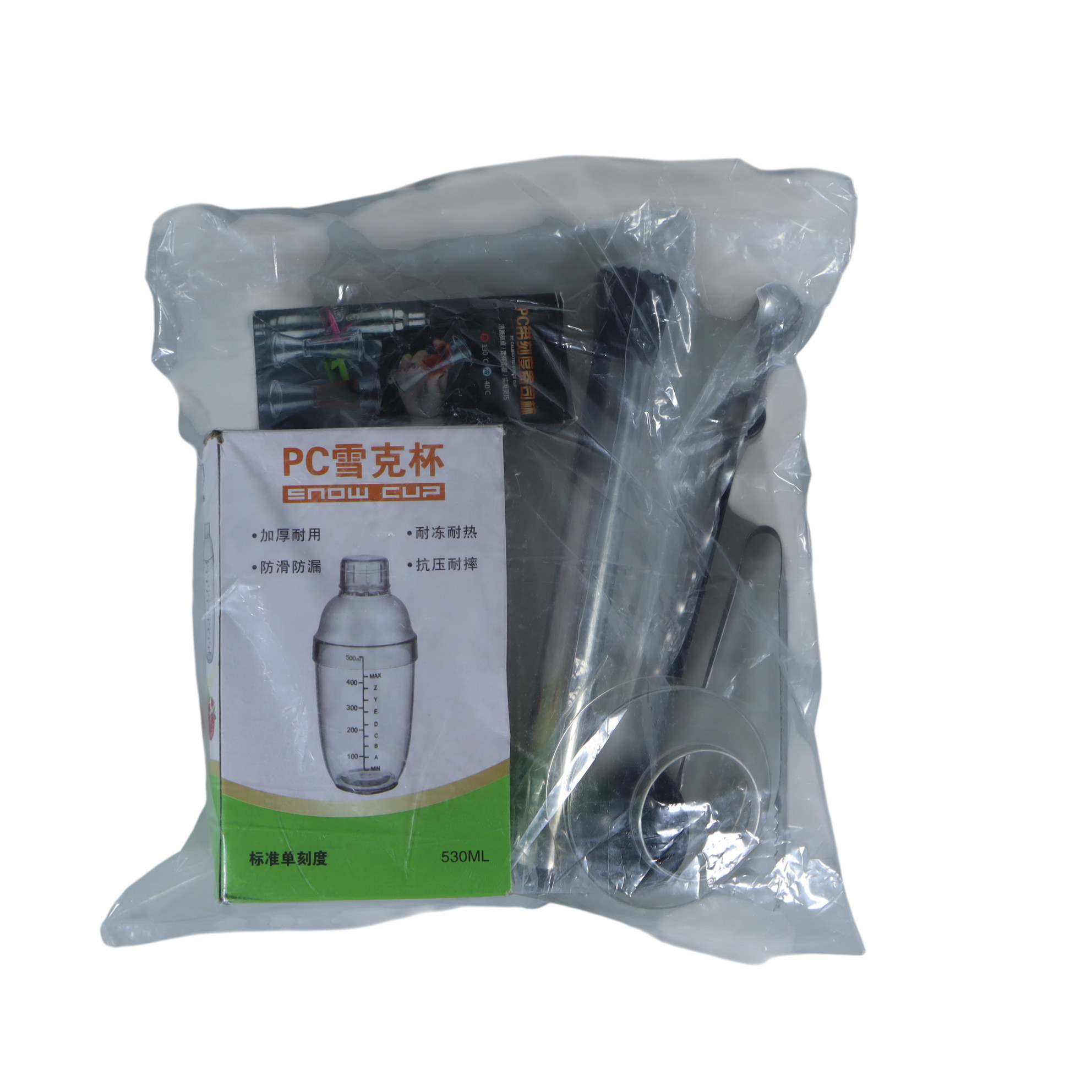 GIANXI Cocktail Shaker Set 7in1 Cobbler Cup Bartender Tool 500ml - GX7 Gambar produk GIANXI Cocktail Shaker Set 7in1 Cobbler Cup Bartender Tool 500ml - GX7