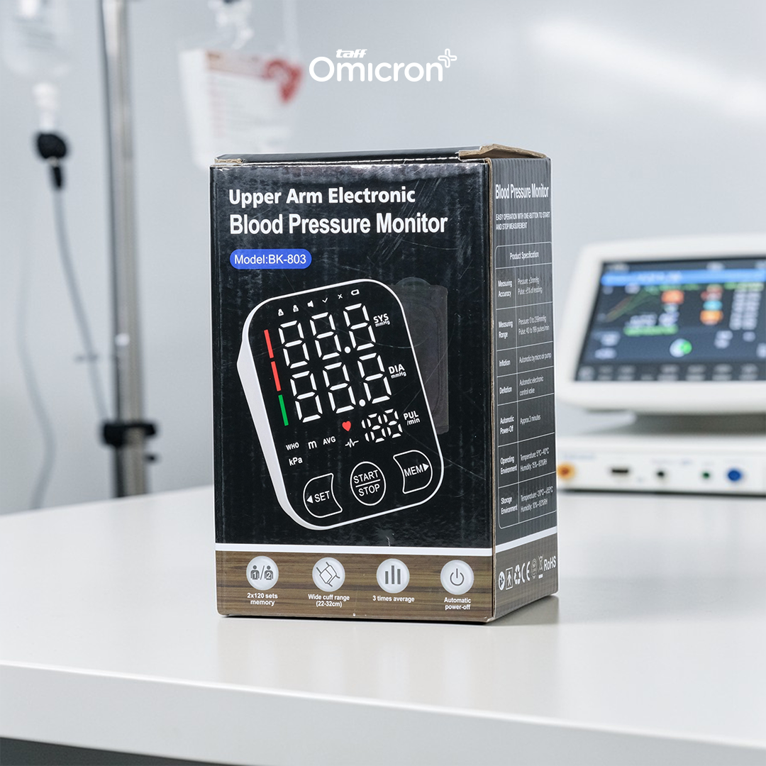 JBKOM Tensimeter Digital Pengukur Tekanan Darah Dual Power Bahasa Indonesia - BK-803 Gambar produk JBKOM Tensimeter Digital Pengukur Tekanan Darah Dual Power Bahasa Indonesia - BK-803