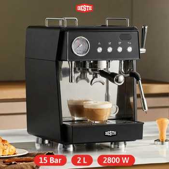 Trieste Mesin Kopi Espresso Coffee Maker Semi Automatic 15 Bar 2800W - M10A