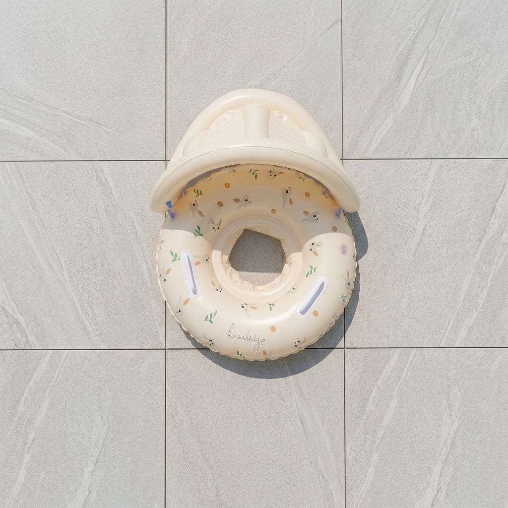 EXCLUZO Ban Pelampung Renang Bayi Seat Canopy Inflatable Swim 55x23cm - 6111 Gambar produk EXCLUZO Ban Pelampung Renang Bayi Seat Canopy Inflatable Swim 55x23cm - 6111