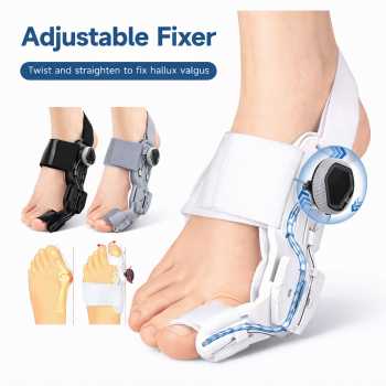 YOSO Korektor Pelurus Jempol Kaki Toe Separator Hallux Valgus Bunion - HF-19