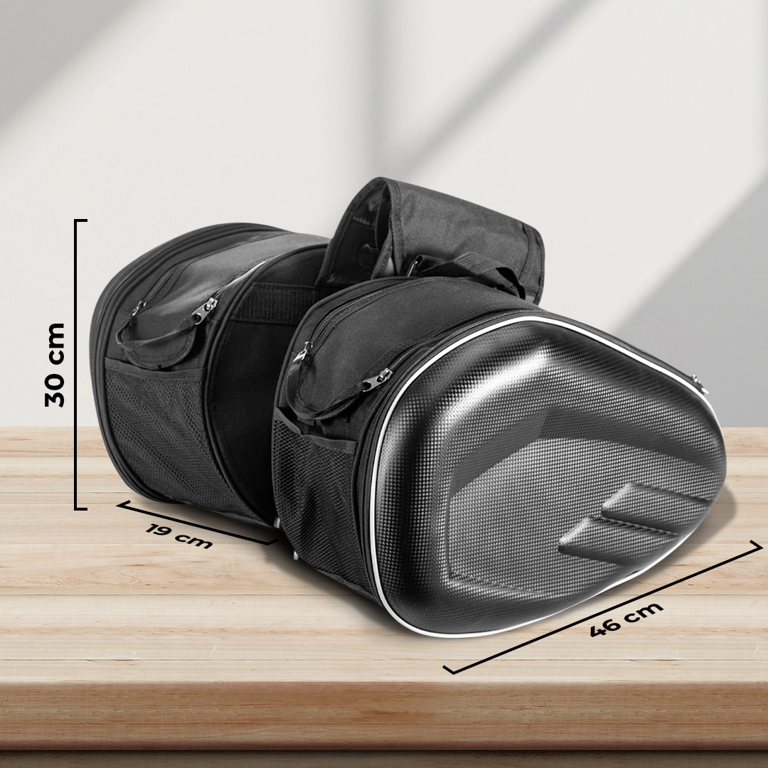 Gambar produk SHOPRIME Tas Motor Touring Samping Anti Air Side Saddle Bag - SH58L