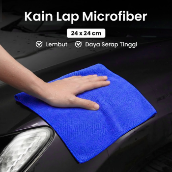 EACHGO Kain Lap Microfiber Pengering Mobil 24x24cm - H-40
