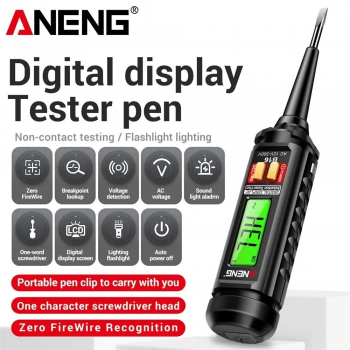 ANENG Digital Multimeter Tespen Screwdriver Tester AC Voltage NCV - B16