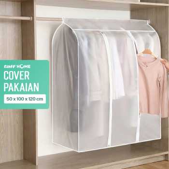TaffHOME Cover Pakaian Gaun Jas Anti Debu 50x100x120cm - CY-08
