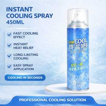PICC Semprotan Dingin Multifungsi Car Rapid Cooling Spray 450ml - YI1