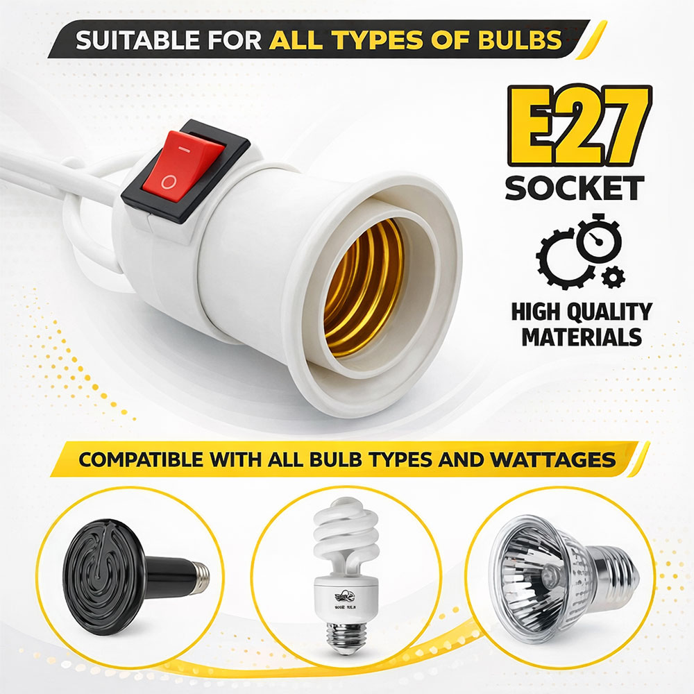 CALANDIS Fitting Lampu Gantung E27 Hanging Indoor 2.3M Cable - BB235 Gambar produk CALANDIS Fitting Lampu Gantung E27 Hanging Indoor 2.3M Cable - BB235