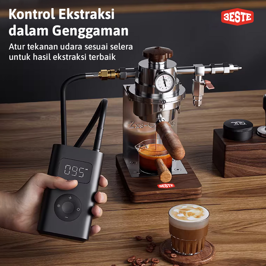 Trieste Mesin Kopi Espresso Pneumatic Coffee Maker 85ml with PID - AW1S Gambar produk Trieste Mesin Kopi Espresso Pneumatic Coffee Maker 85ml with PID - AW1S