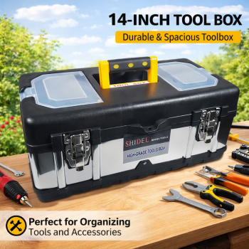 SHIDELI Kotak Perkakas Multifungsi Thicken Hardware Tool Box - AN10
