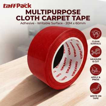 TaffPACK Lakban Kain Karpet Multifungsi Adhesive Cloth Tape Writable - 23OU