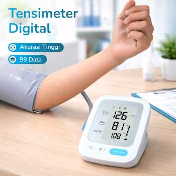 Yoner Tensimeter Digital Pengukur Tekanan Darah Dual Power - YK-BPA1