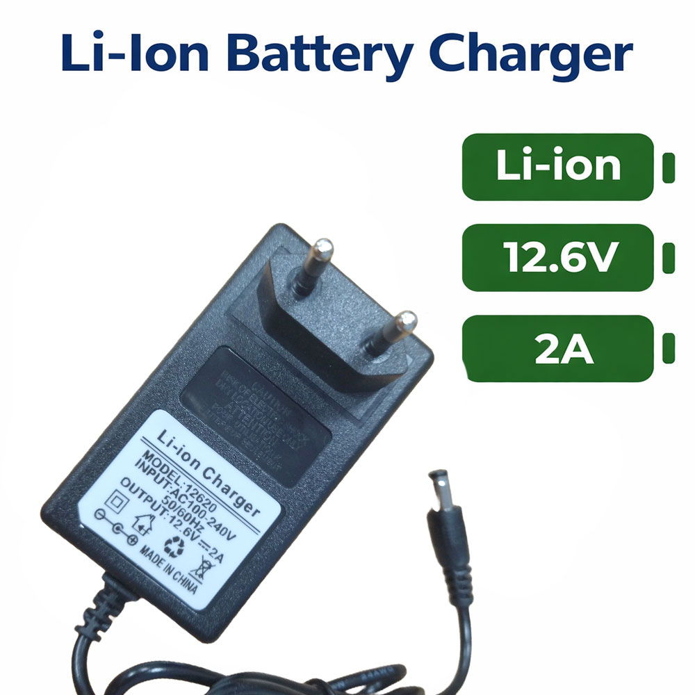 Gambar produk VELURA Charger Power Adaptor DC 12.6V 2A For Baterai Li-ion Makita - AYD-1250