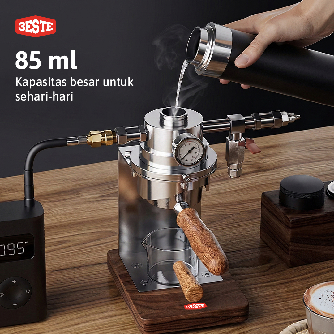 Trieste Mesin Kopi Espresso Pneumatic Coffee Maker 85ml with PID - AW1S Gambar produk Trieste Mesin Kopi Espresso Pneumatic Coffee Maker 85ml with PID - AW1S