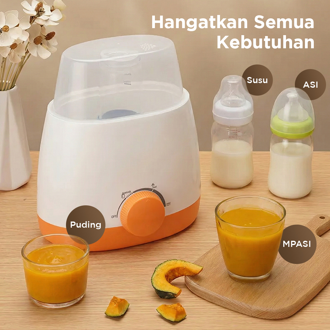 LRB Penghangat Botol Susu Bayi Milk Bottle Warmer Sterilizer 250W - XB-06P Gambar produk LRB Penghangat Botol Susu Bayi Milk Bottle Warmer Sterilizer 250W - XB-06P