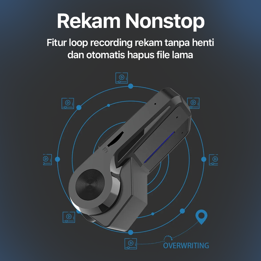 WUMUTI Dashcam Mobil Detachable USB Full HD Wide Angle 1080p - TX66 Gambar produk WUMUTI Dashcam Mobil Detachable USB Full HD Wide Angle 1080p - TX66