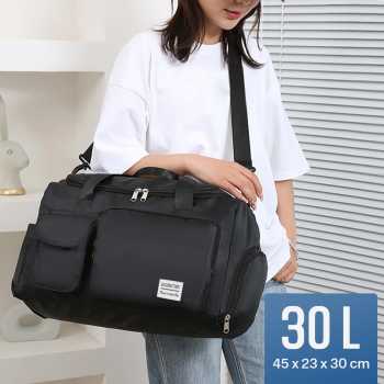 LELONGJIAN Tas Travel Duffle Bag Gym Sport Shoe Compartment - LL48