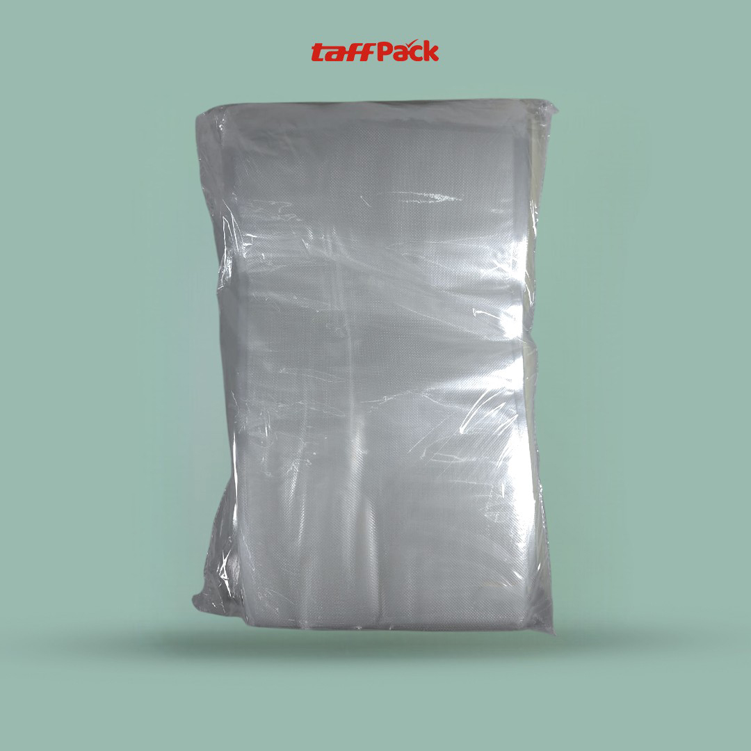 TaffPACK Plastik Vacuum Makanan Sealer Bag Biodegradable 100 PCS 28x50cm - PK-08 Gambar produk TaffPACK Plastik Vacuum Makanan Sealer Bag Biodegradable 100 PCS 28x50cm - PK-08